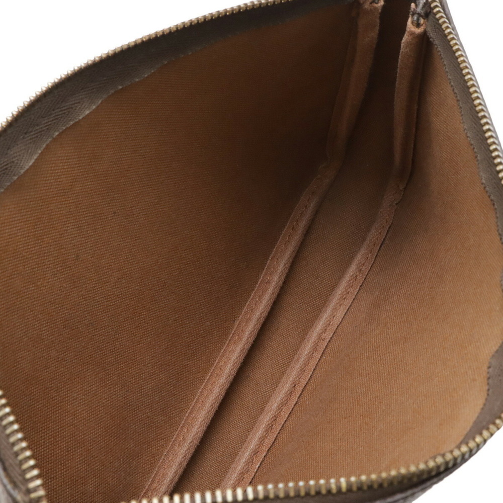 LOUIS VUITTON Authentic Brown Monogram Pochette Mini Bag - Picture 9 of 10